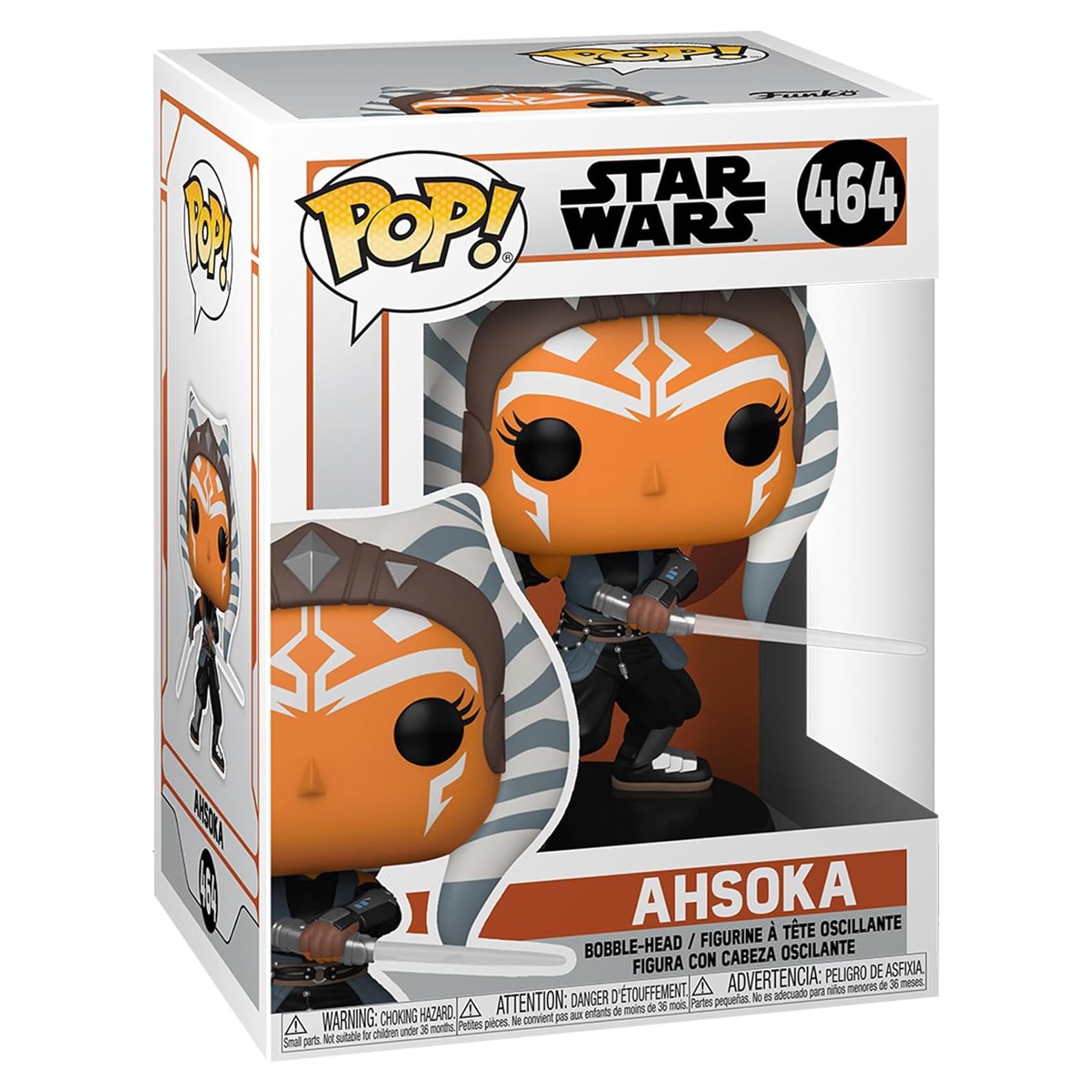 Funko Pop! Ahsoka Tano Star Wars The Mandalorian Vinilo 12cm