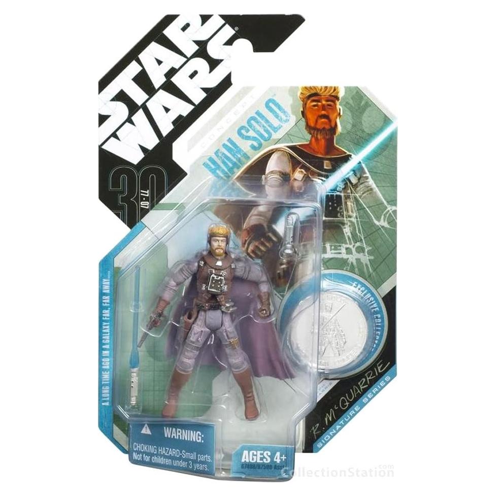 Figura de Acción Star Wars Hasbro McQuarrie Han Solo 15 cm