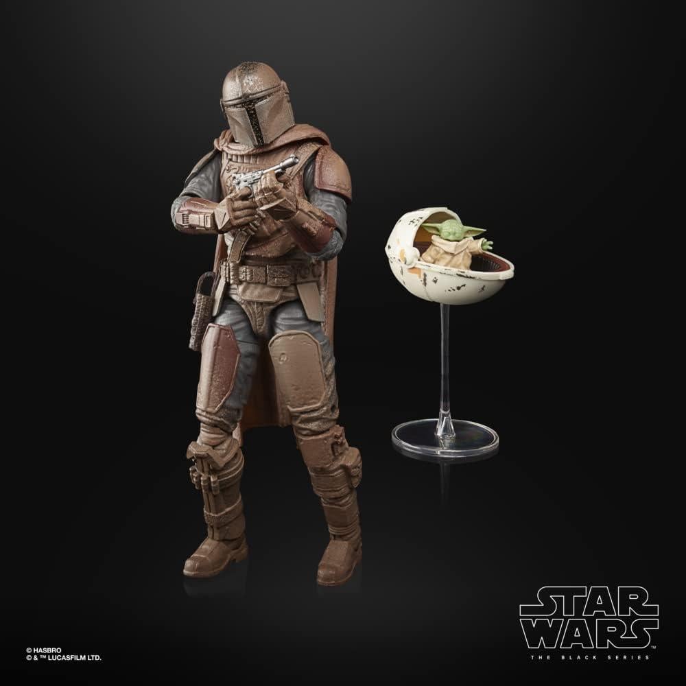 Figuras de Acción Star Wars El Mandaloriano y Grogu 15 cm