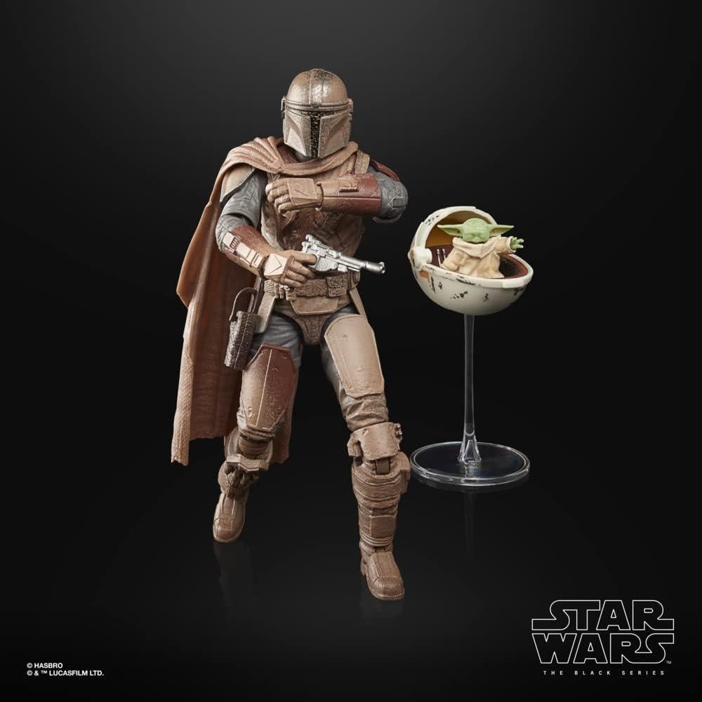 Figuras de Acción Star Wars El Mandaloriano y Grogu 15 cm