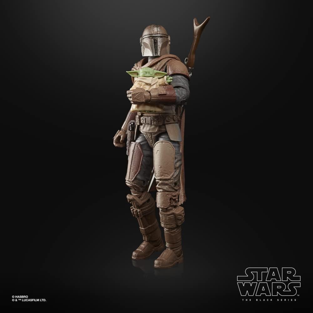 Figuras de Acción Star Wars El Mandaloriano y Grogu 15 cm