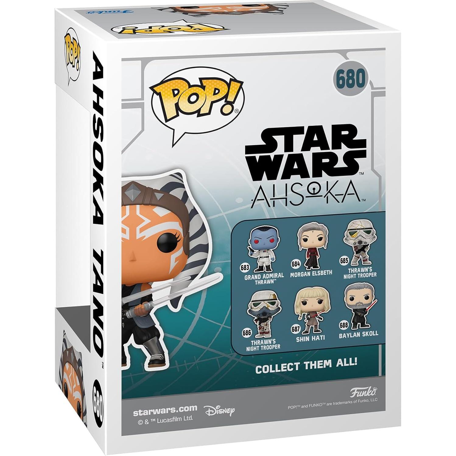 Funko Pop! Star Wars Ahsoka - Figura de Vinilo 9.5 cm