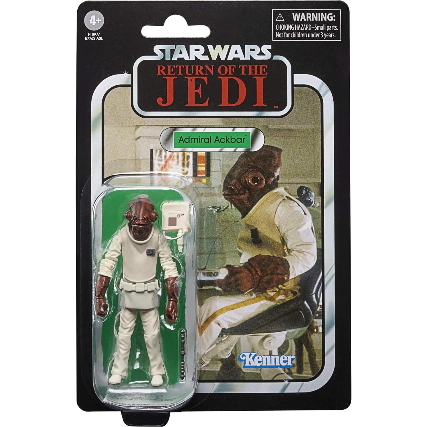 Figura de Acción Almirante Ackbar Star Wars Vintage 3.75"