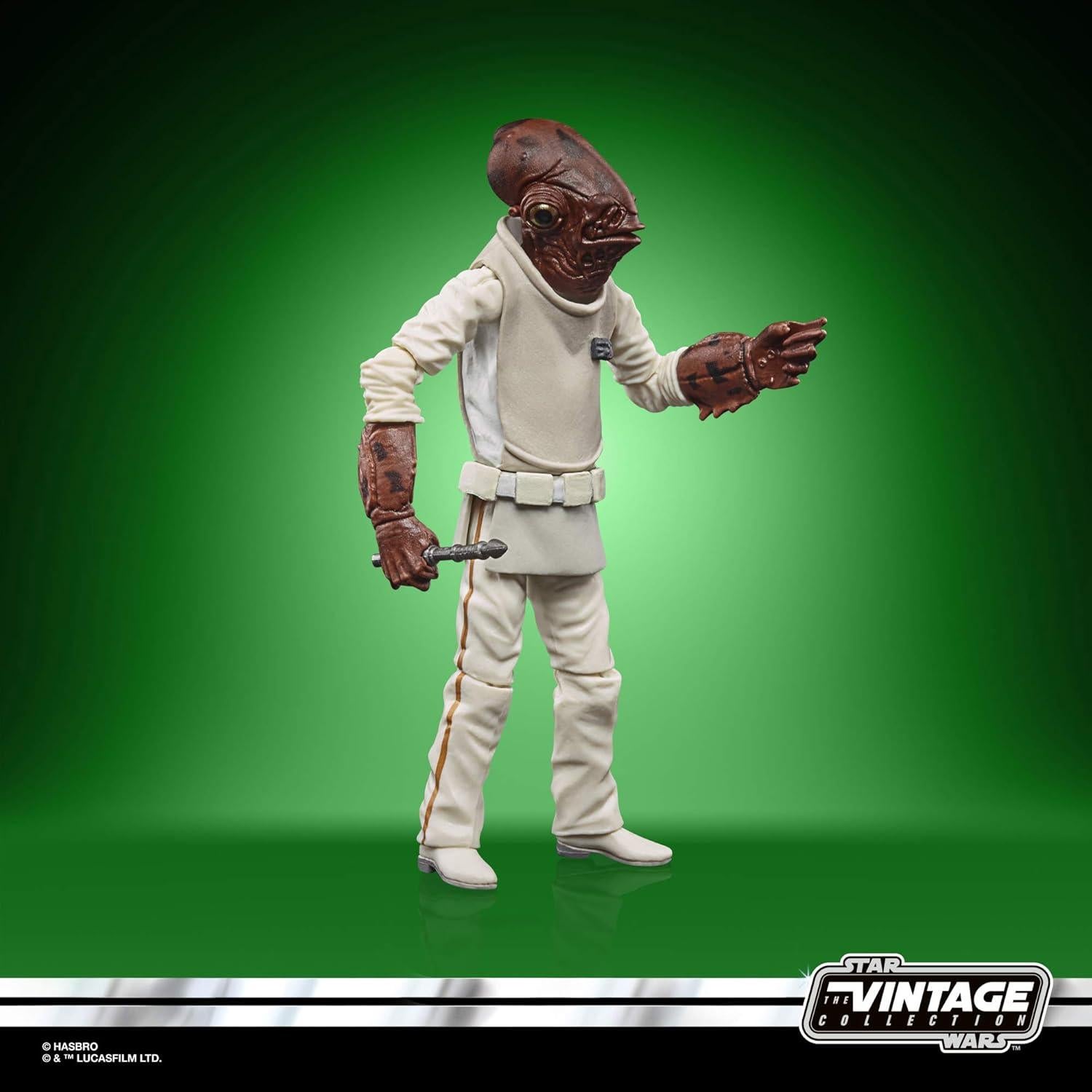 Figura de Acción Almirante Ackbar Star Wars Vintage 3.75"