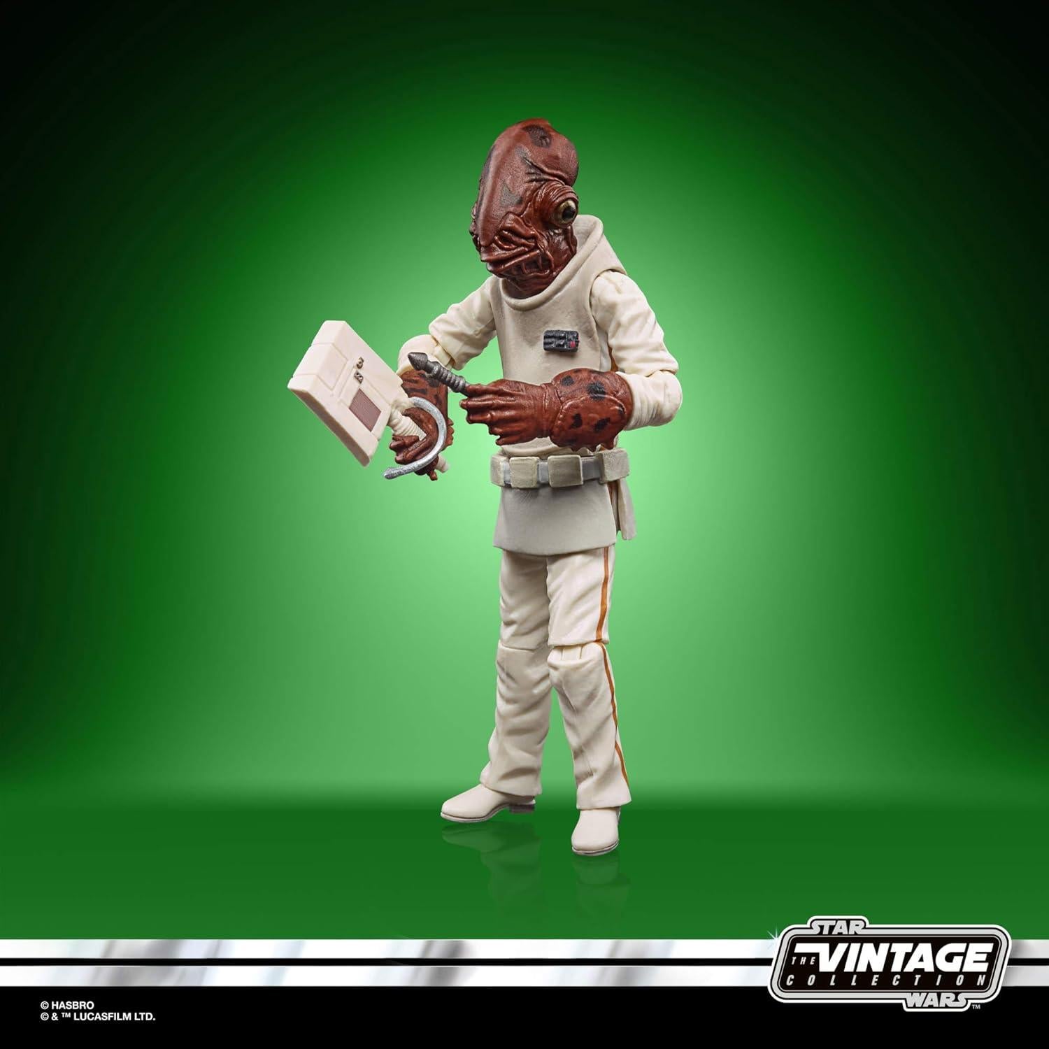 Figura de Acción Almirante Ackbar Star Wars Vintage 3.75"