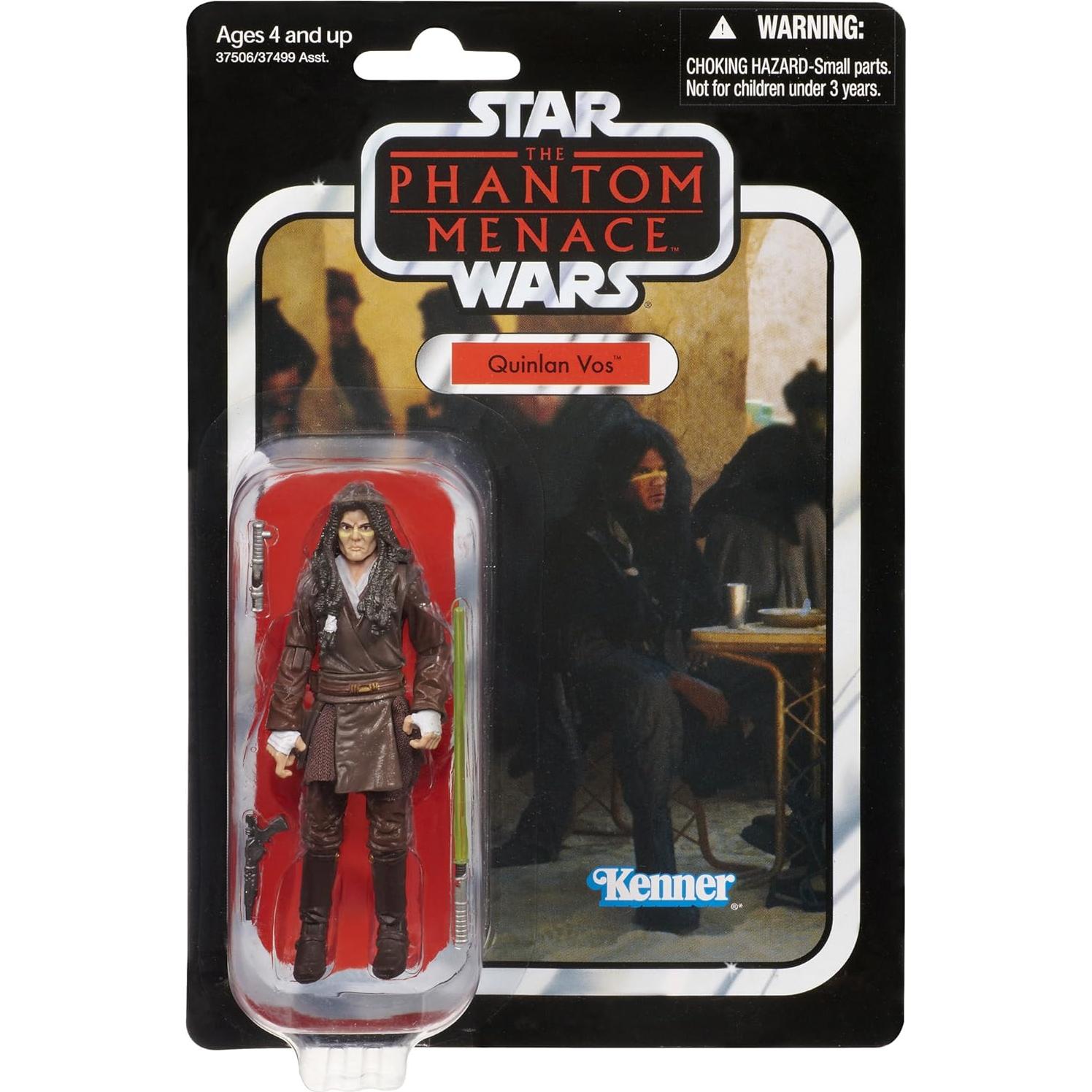 Figura Quinlan Vos Star Wars La Amenaza Fantasma 15cm