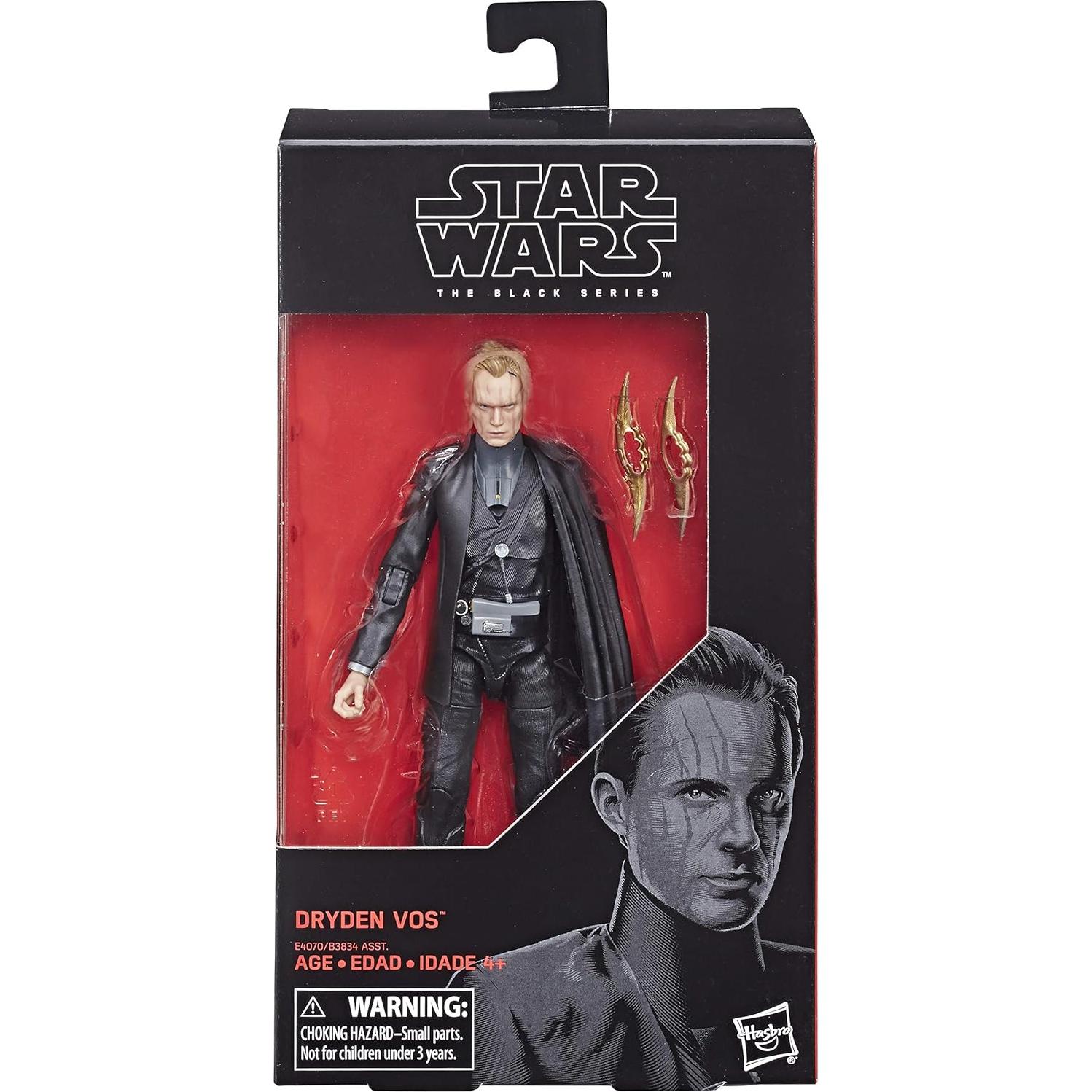 Figura Dryden Vos 15 cm Hasbro Star Wars Detallada