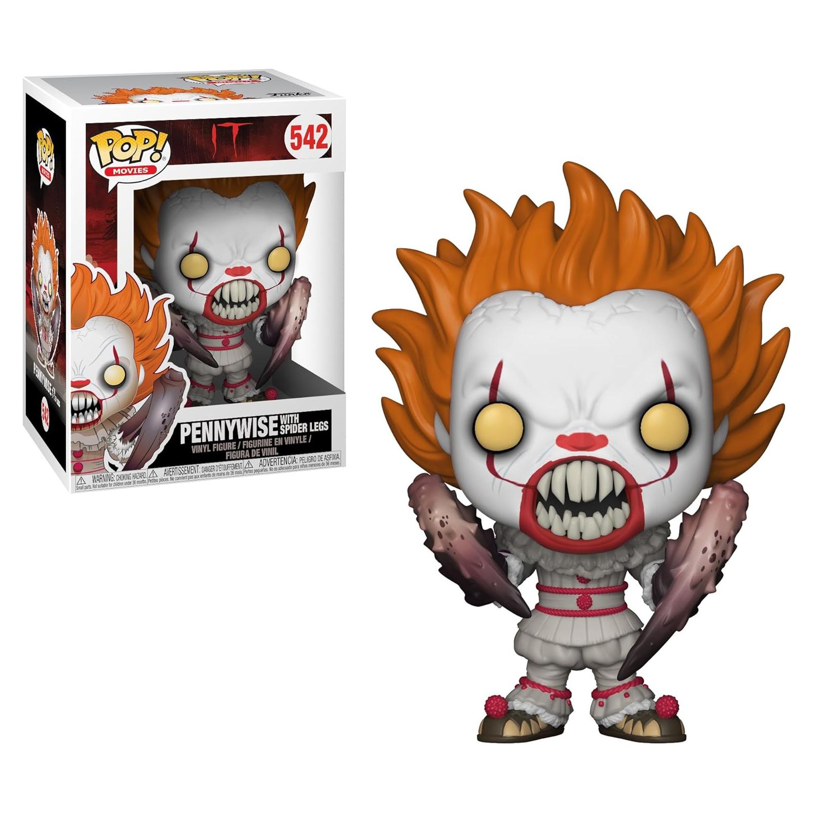 Figura de Vinilo Funko Pop! Pennywise Araña + Protector ToysDiva