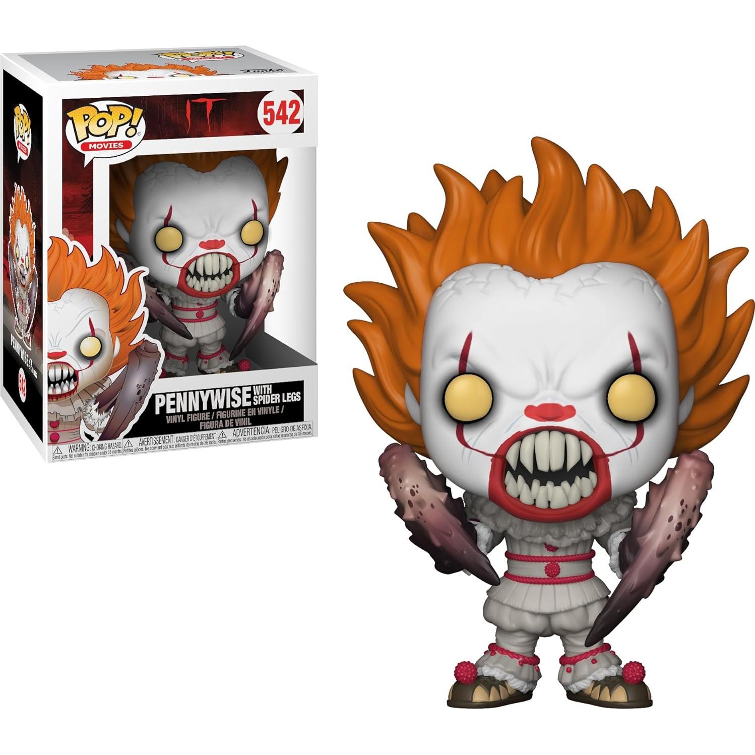 Figura de Vinilo Funko Pop! Pennywise Araña + Protector ToysDiva