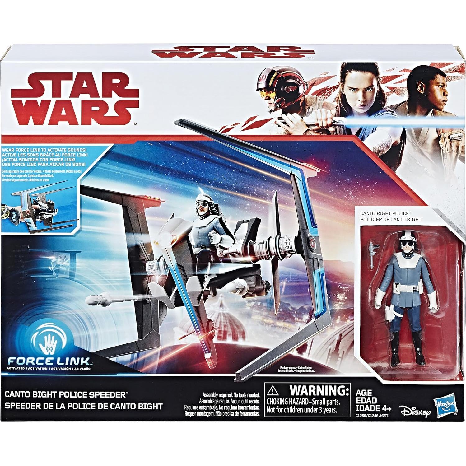 Vehículo Policía Canto Bight Hasbro Star Wars 9.53 cm
