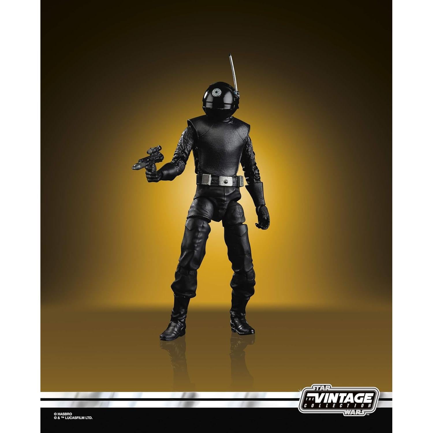 Figura Articulada Star Wars Vintage Artillero Estrella de la Muerte 3.75"