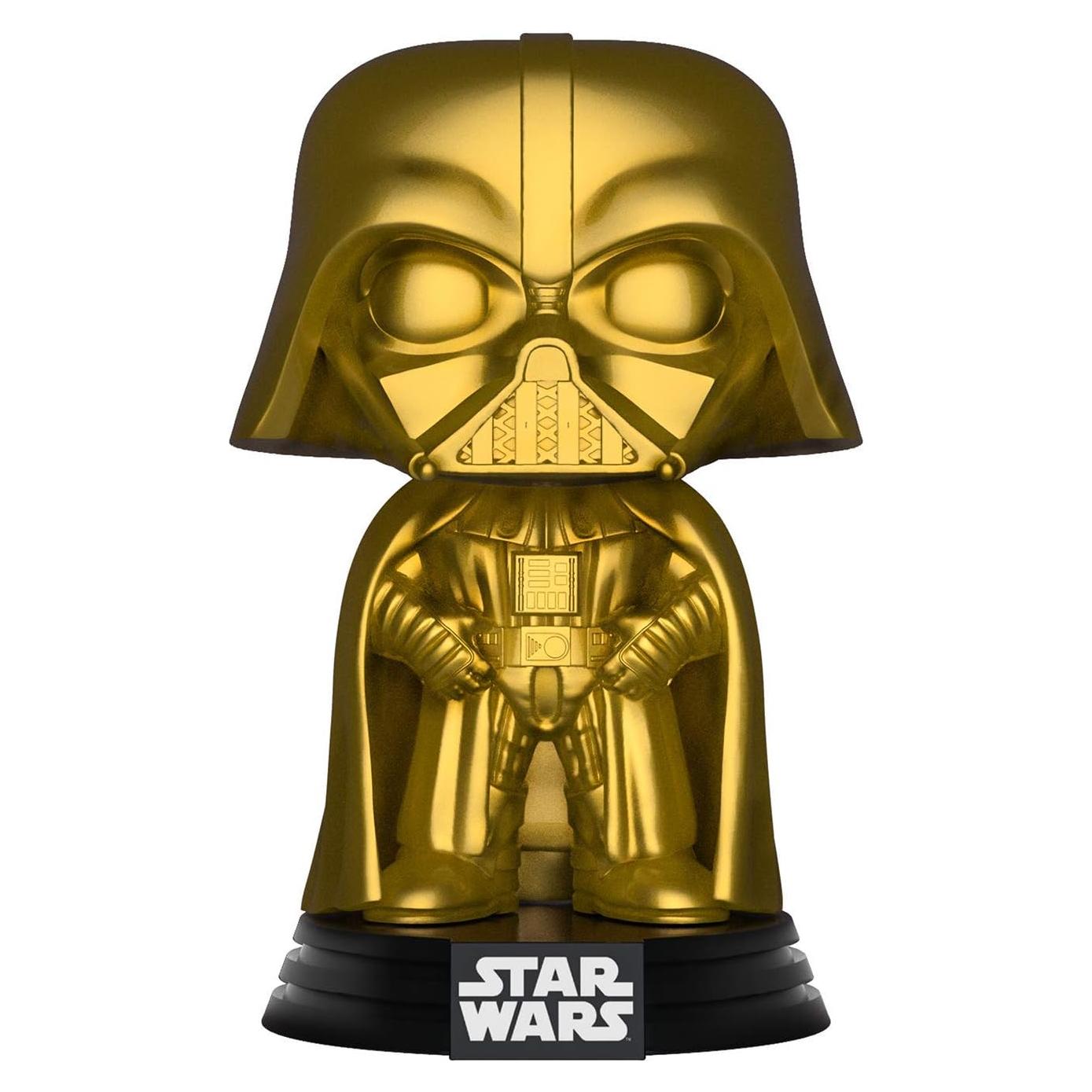 Figura de Vinilo Funko POP! Star Wars Darth Vader Dorado 9.5 cm