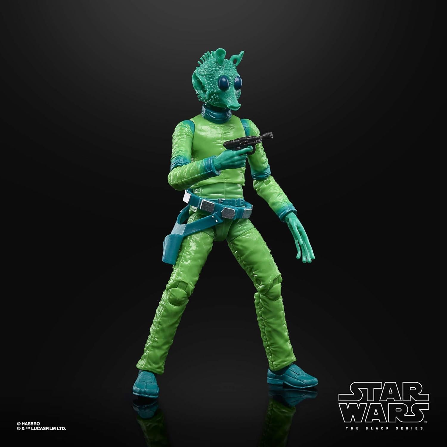 Figura Coleccionable Greedo 15 cm Star Wars Serie Negra Hasbro