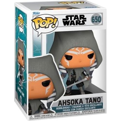Figura Funko Pop! Ahsoka Tano #650 11.4 cm con Caja Protectora