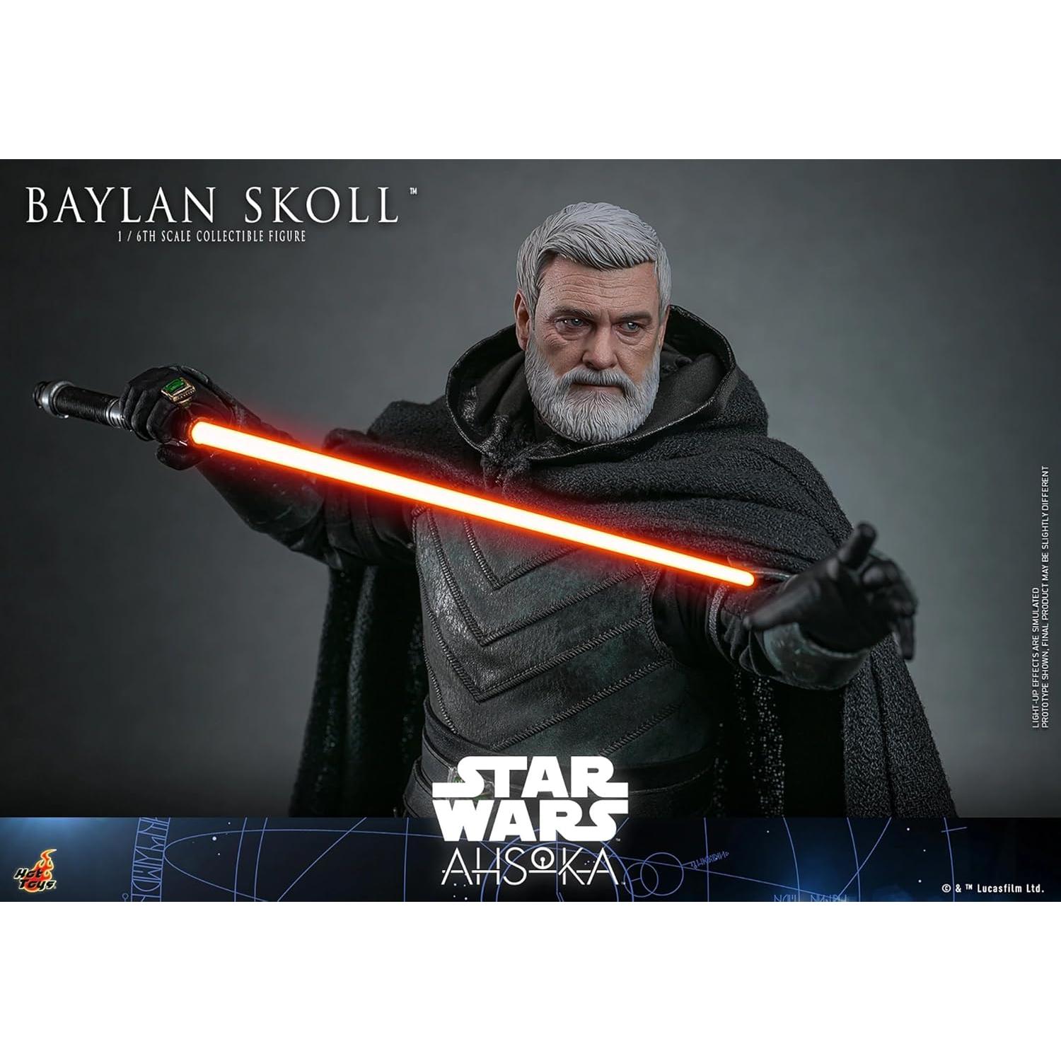 Figura Coleccionable Hot Toys Star Wars Ahsoka Baylan Skoll 1/6