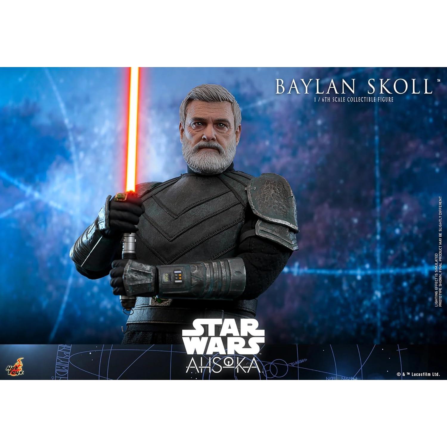 Figura Coleccionable Hot Toys Star Wars Ahsoka Baylan Skoll 1/6