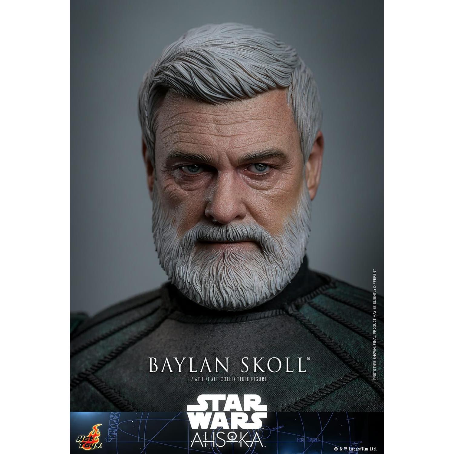 Figura Coleccionable Hot Toys Star Wars Ahsoka Baylan Skoll 1/6