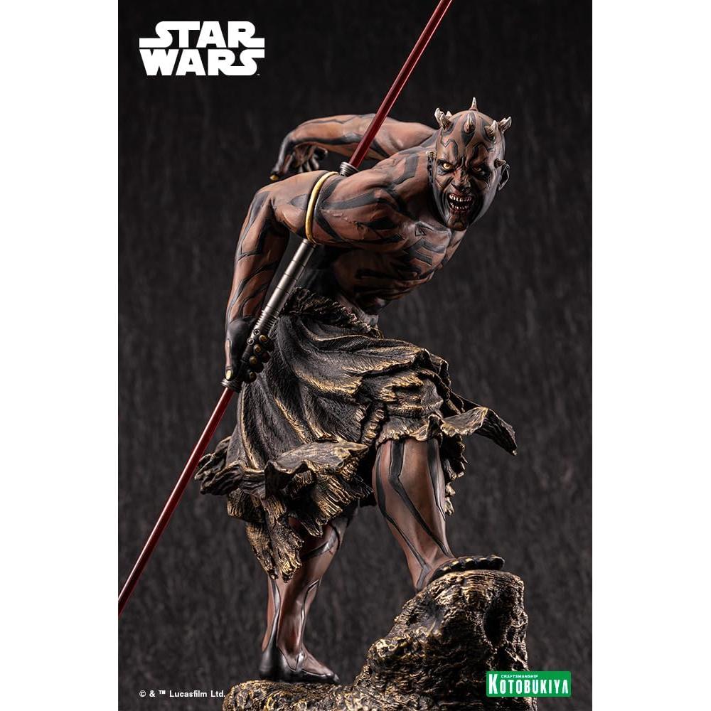 Estatua ARTFX Darth Maul Kotobukiya 30 cm 25 Aniversario