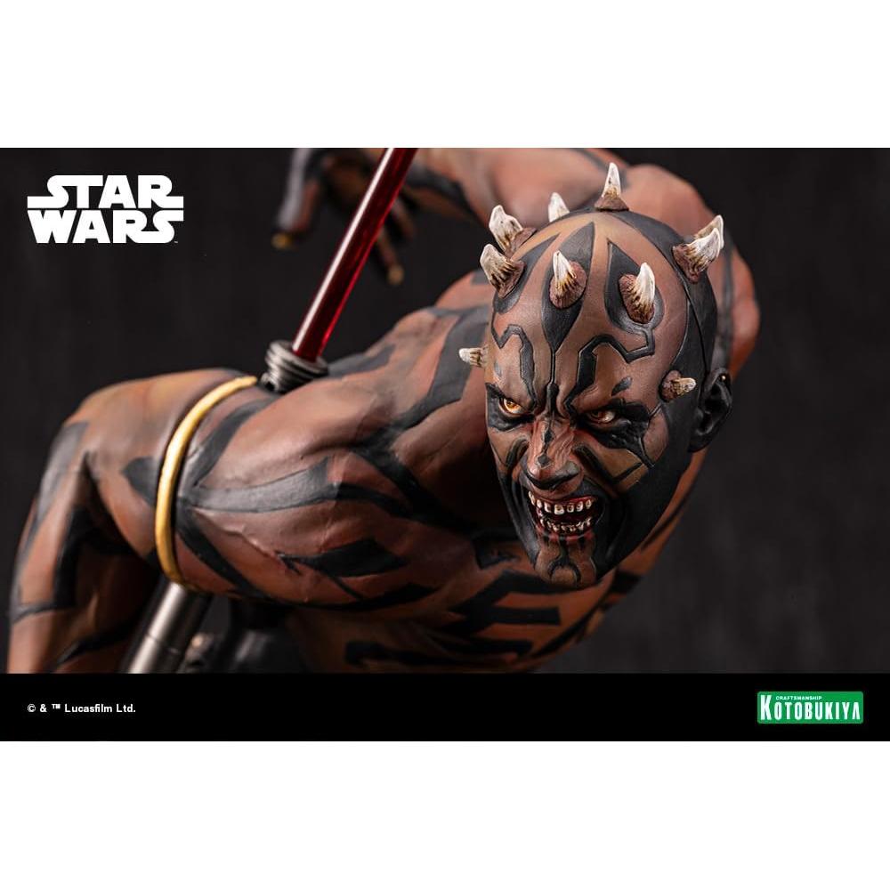 Estatua ARTFX Darth Maul Kotobukiya 30 cm 25 Aniversario