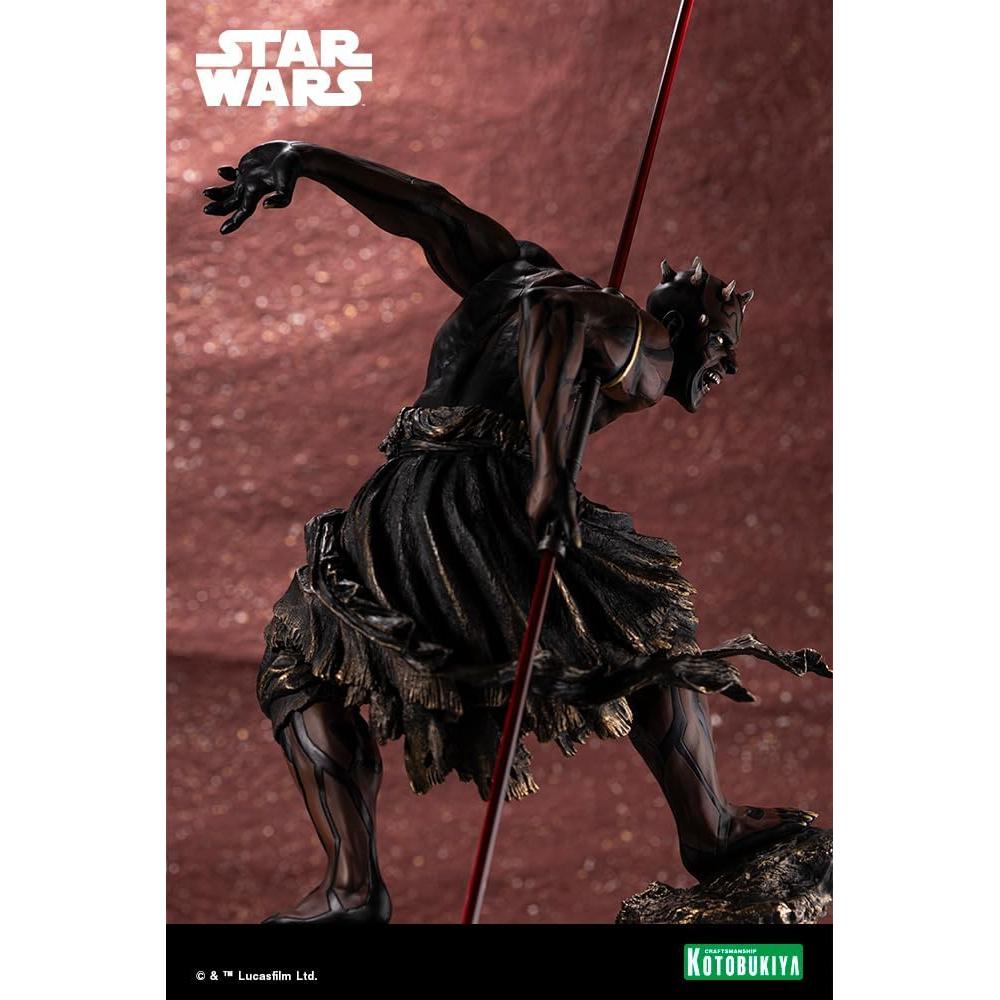 Estatua ARTFX Darth Maul Kotobukiya 30 cm 25 Aniversario