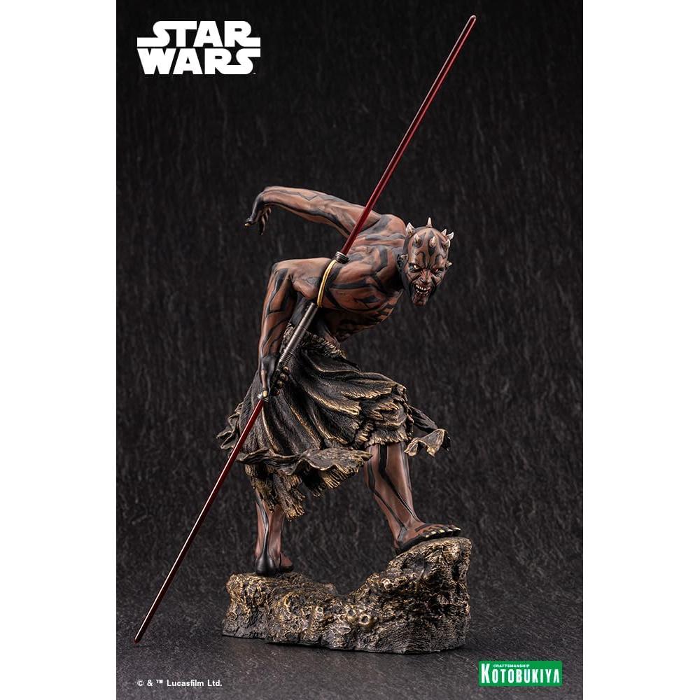 Estatua ARTFX Darth Maul Kotobukiya 30 cm 25 Aniversario
