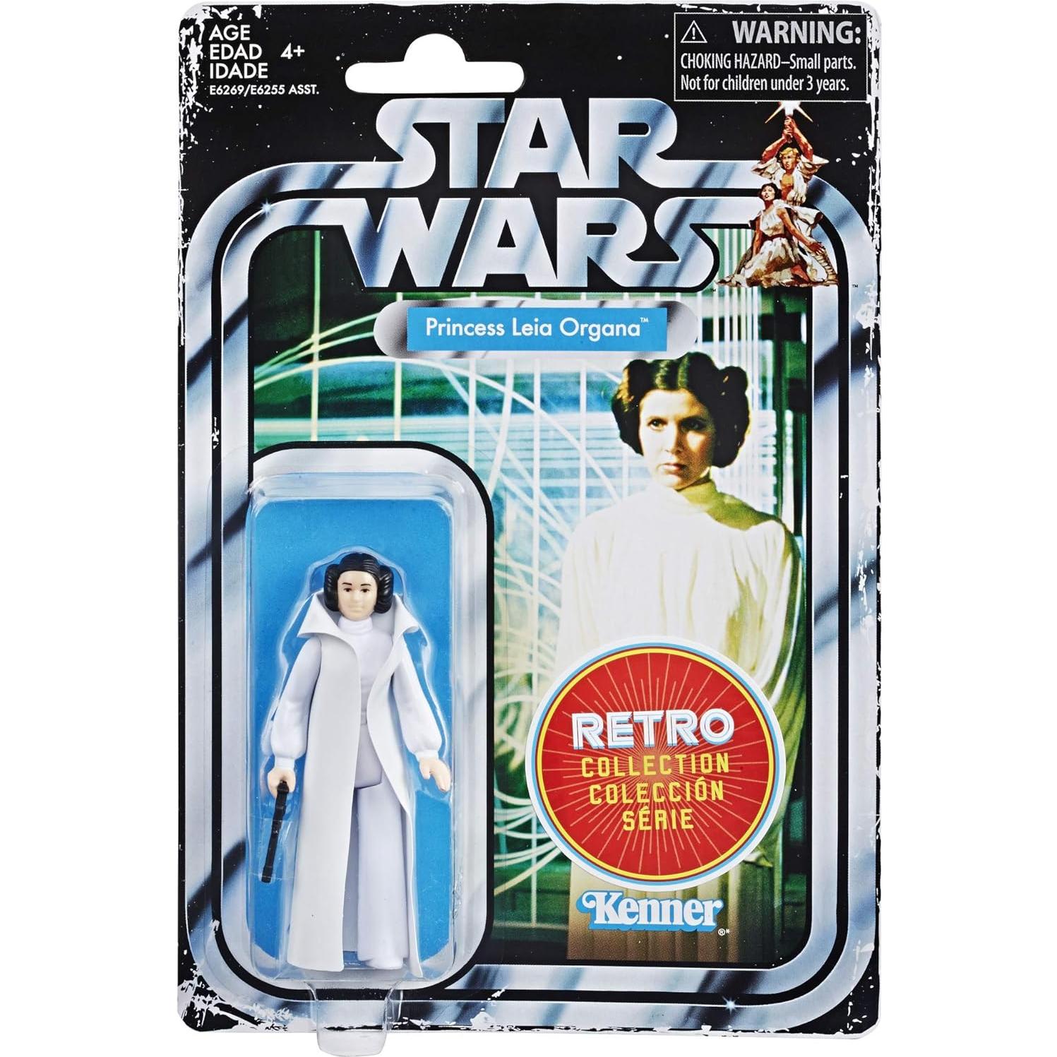 Figura Coleccionable Princesa Leia Organa Star Wars Retro 9.53 cm