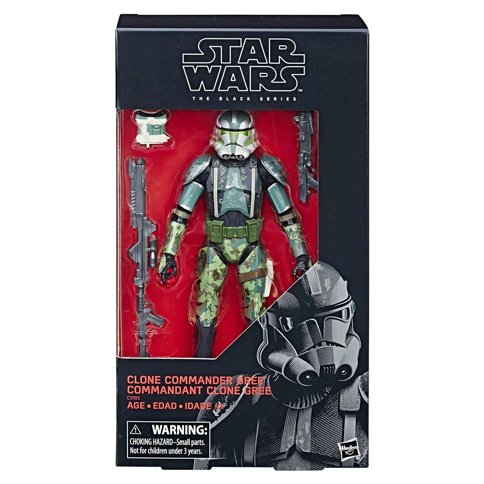 Figura de Acción Star Wars Black Series Comandante Clon Gree 15.5 cm