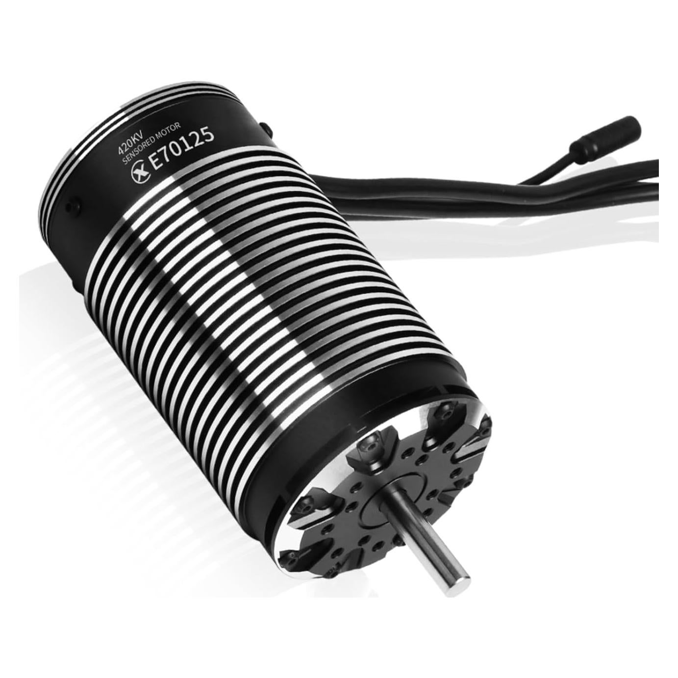 Motor sin escobillas XC E70125 420KV para coche RC 1/5