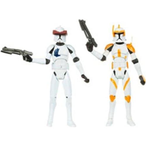 Figura de Acción Star Wars Clone Wars Hasbro Cody y Echo