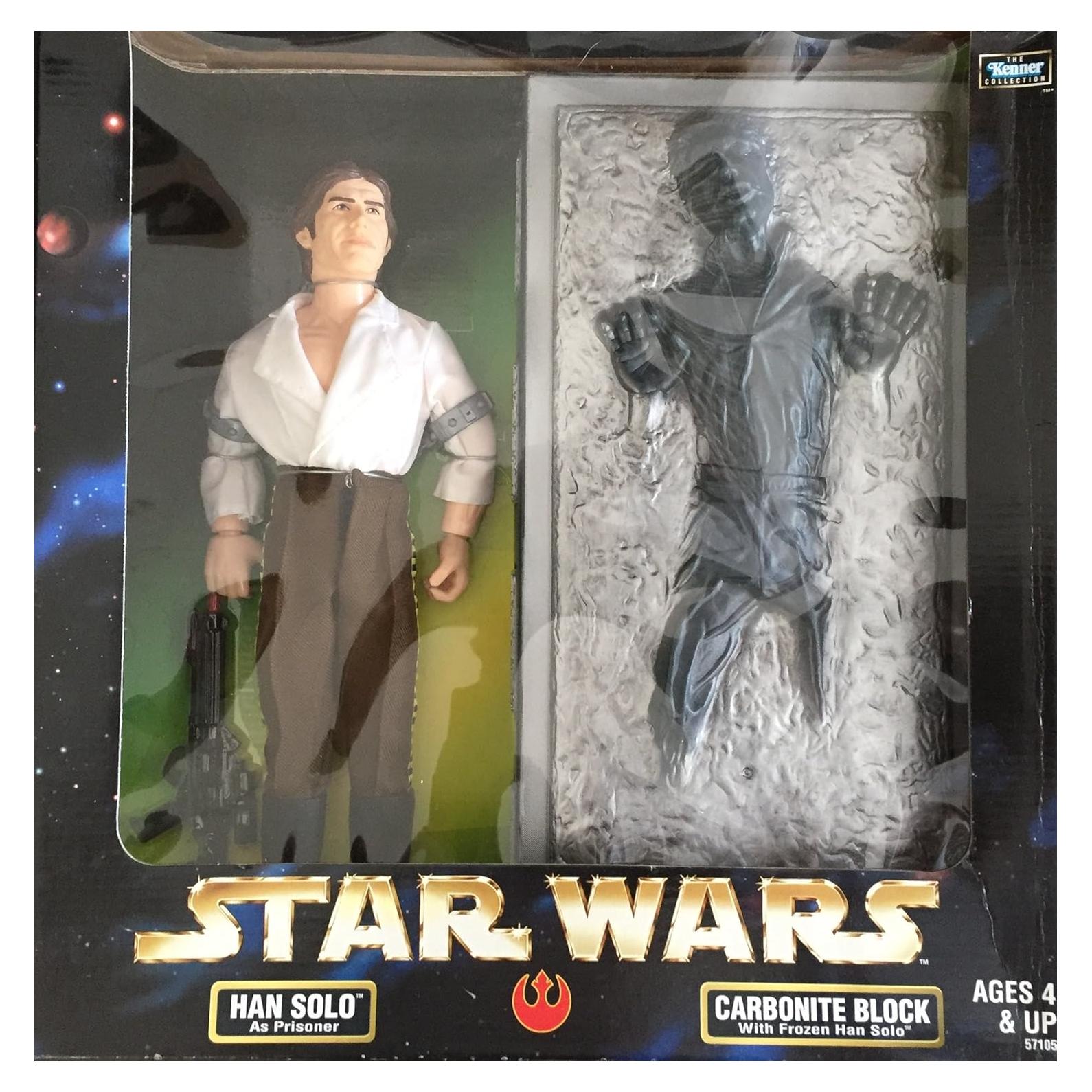 Figura de acción Kenner Star Wars 30.48 cm Han Solo prisionero