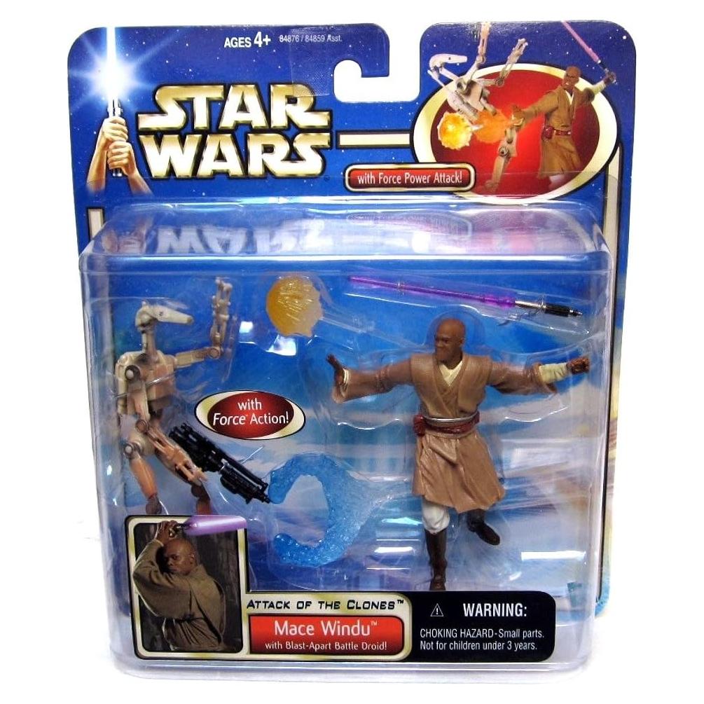 Figura de Acción Mace Windu Star Wars 9.53 cm Hasbro