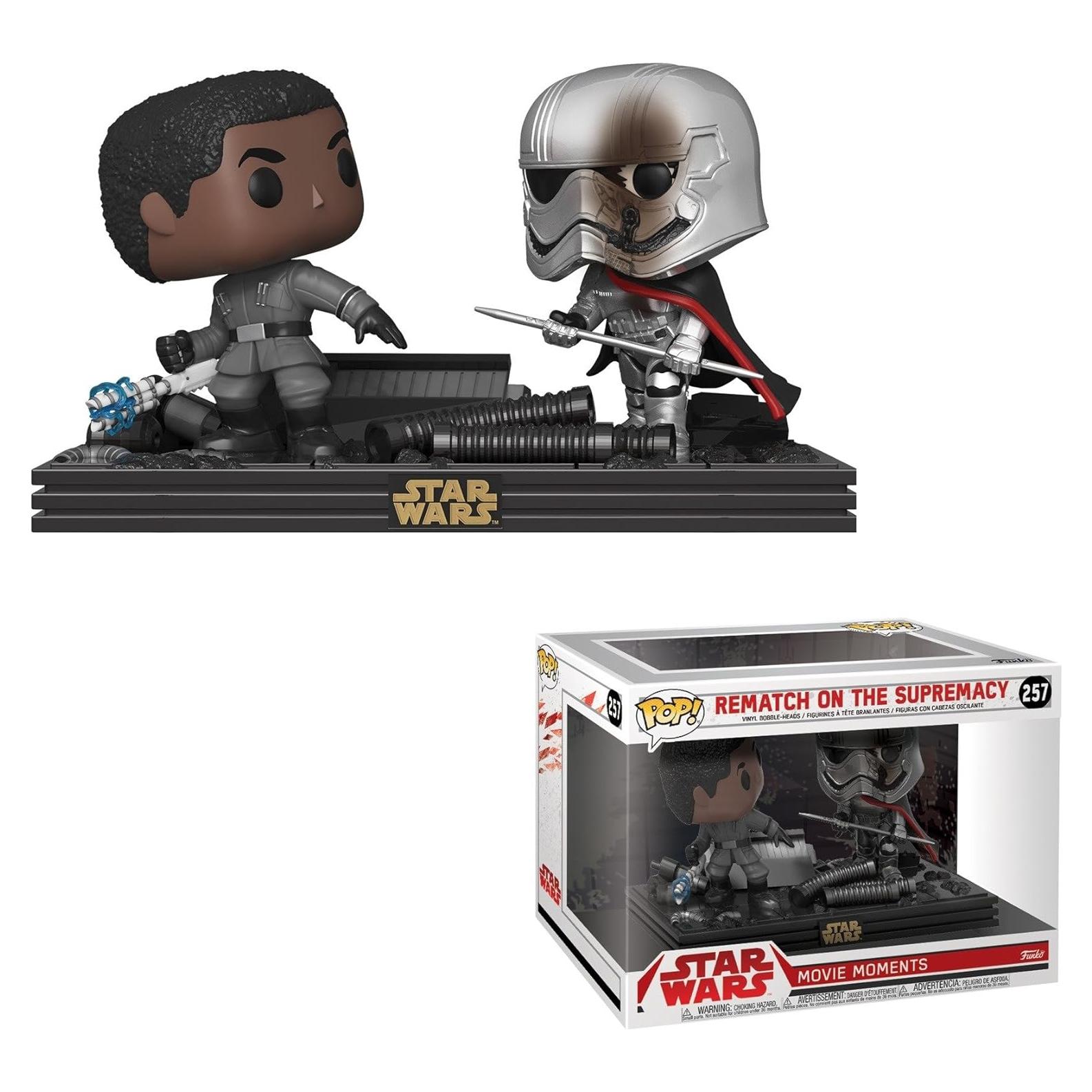 Funko POP! Star Wars Duelo Finn vs Capitán Phasma 22.86 cm
