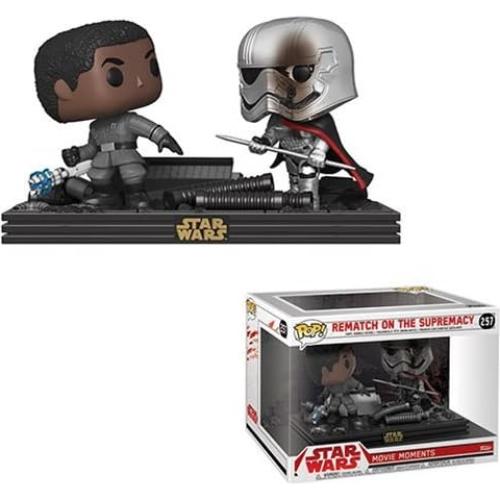 Funko POP! Star Wars Duelo Finn vs Capitán Phasma 22.86 cm