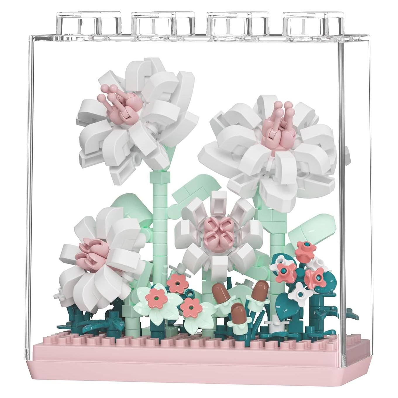 Juego de Construcción Floral Sacblirr Gardenia - 1 Pza, 0.12 kg