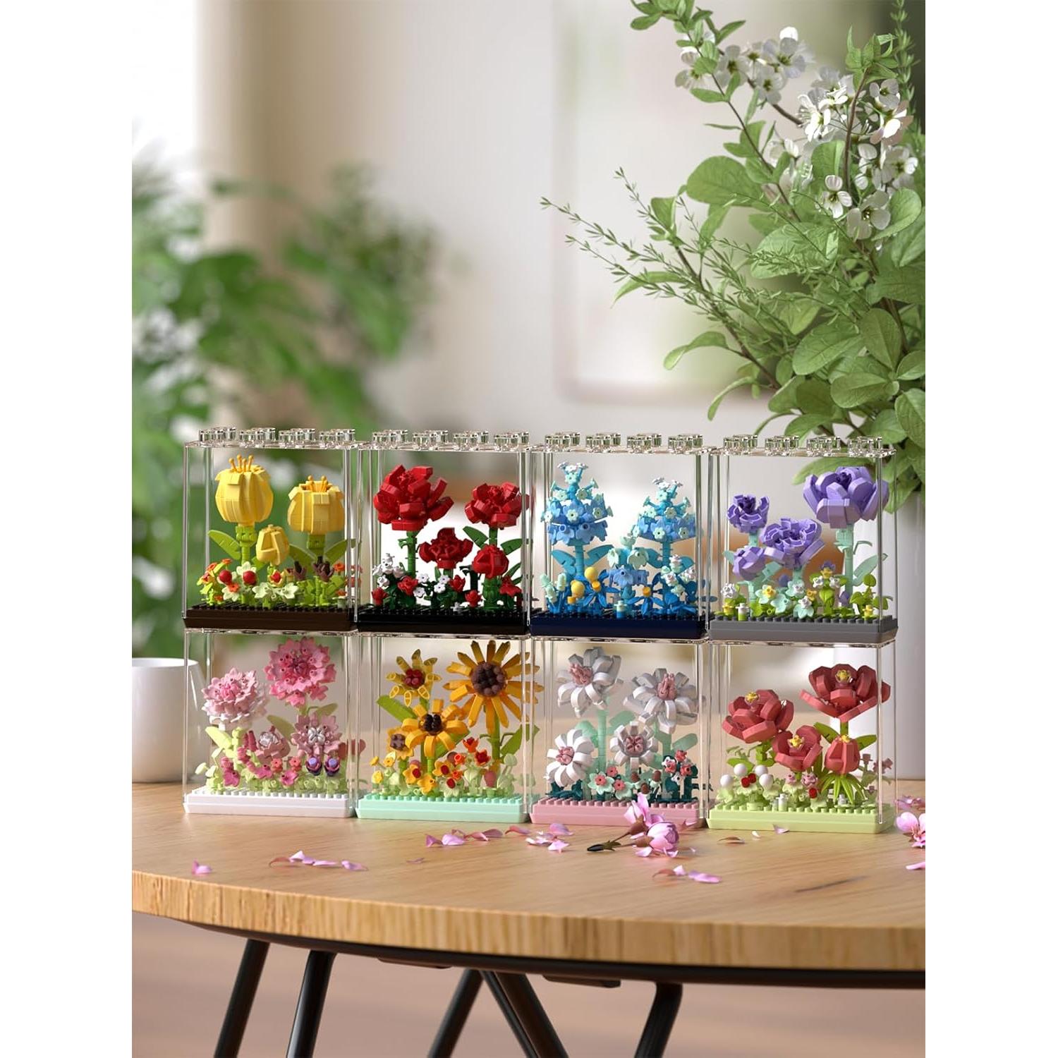 Juego de Construcción Floral Sacblirr Gardenia - 1 Pza, 0.12 kg