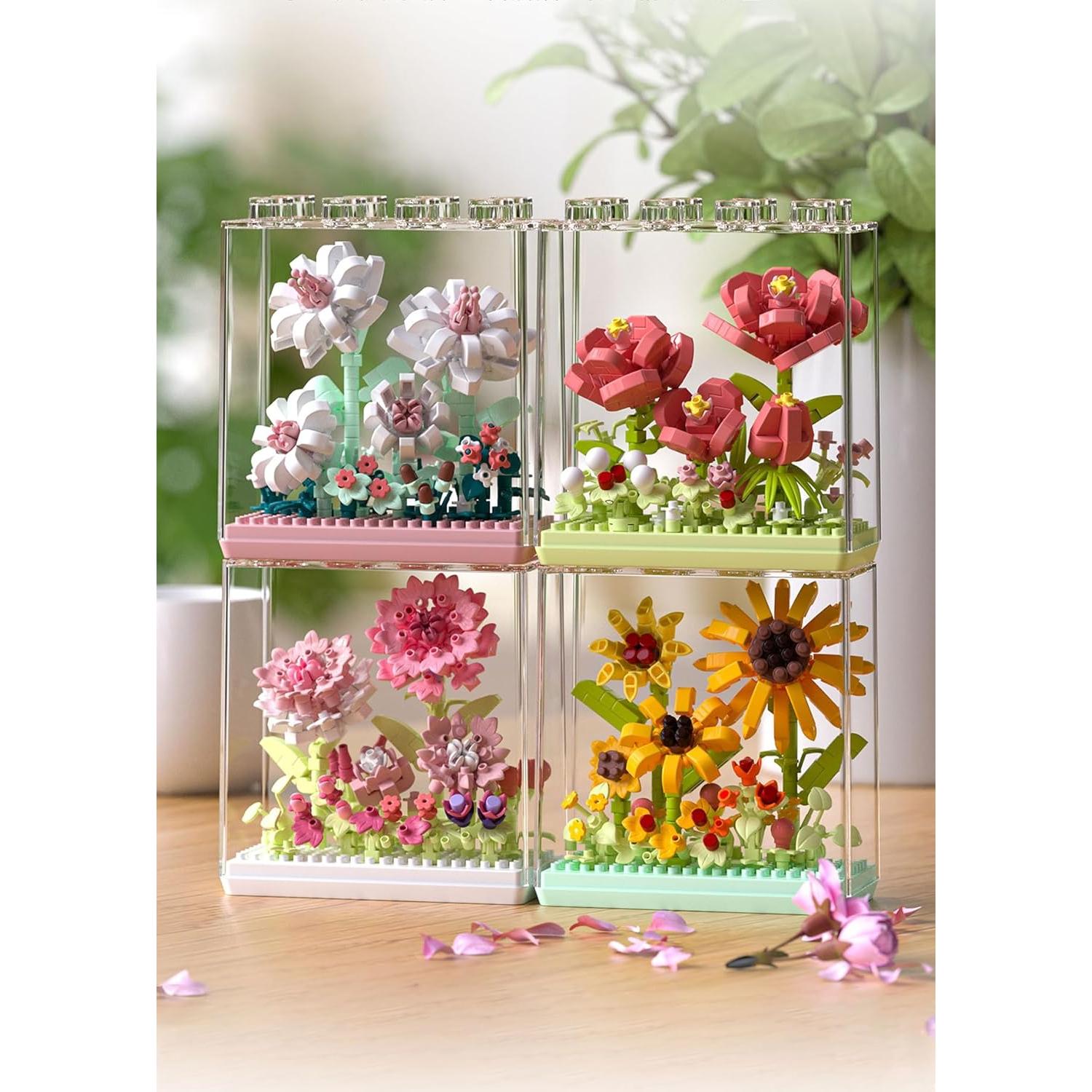 Juego de Construcción Floral Sacblirr Gardenia - 1 Pza, 0.12 kg