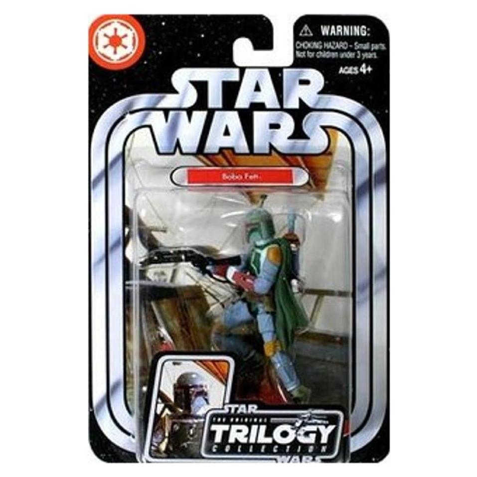 Figura de Acción Boba Fett Star Wars Trilogía Original 2004