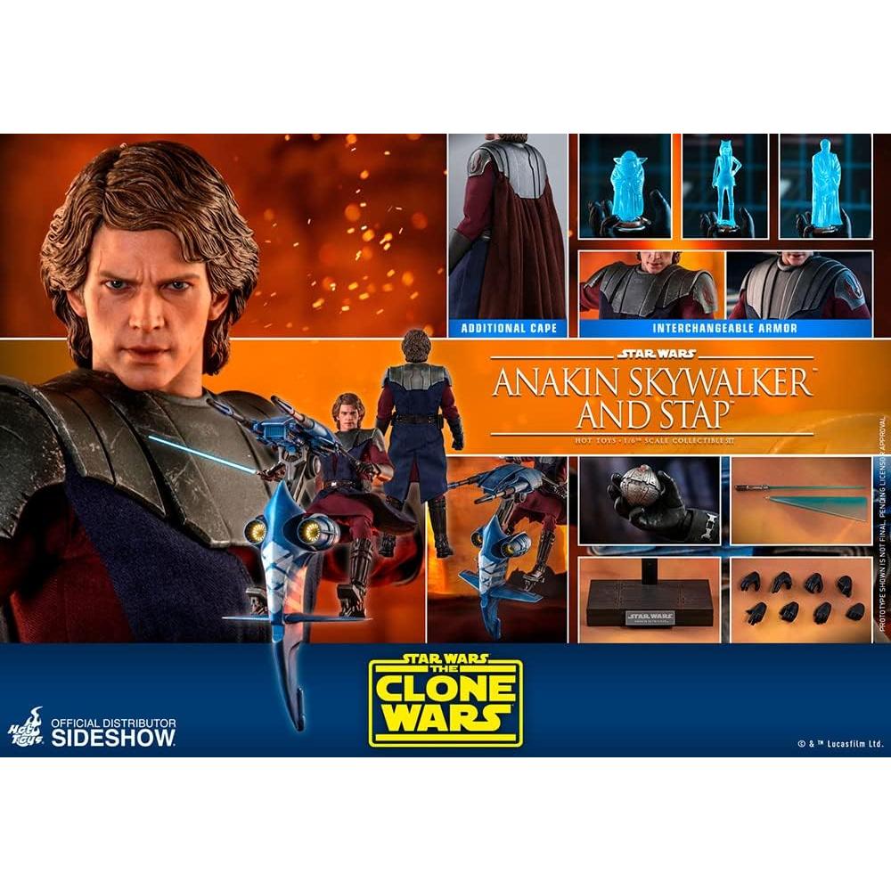 Figura Coleccionable Anakin Skywalker Hot Toys 1:6 STAP