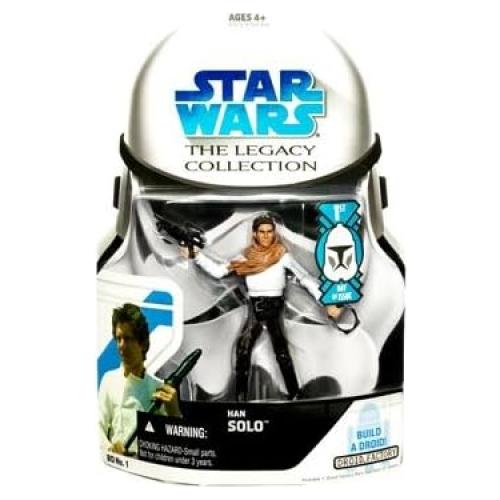 Figura de acción Han Solo Star Wars Hasbro 1er Día de Emisión