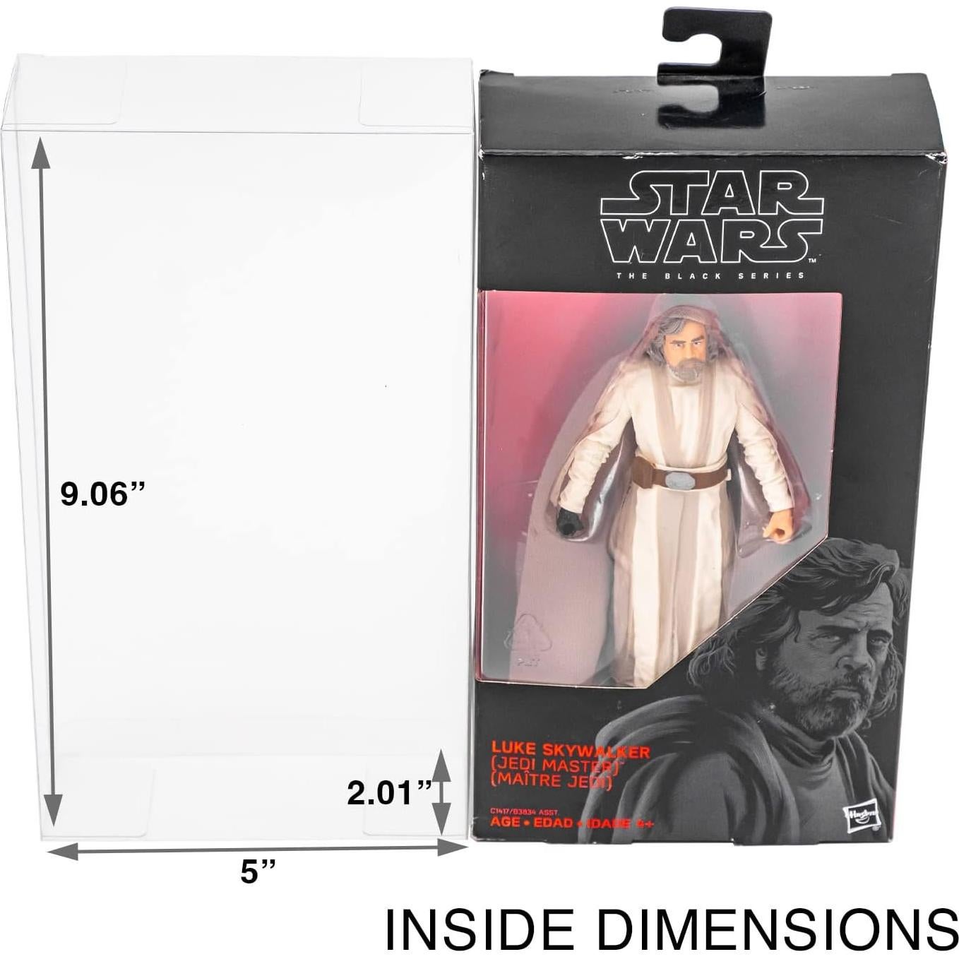 Protectores de Cajas Viturio para Figuras Star Wars 6" - Paquete de 10
