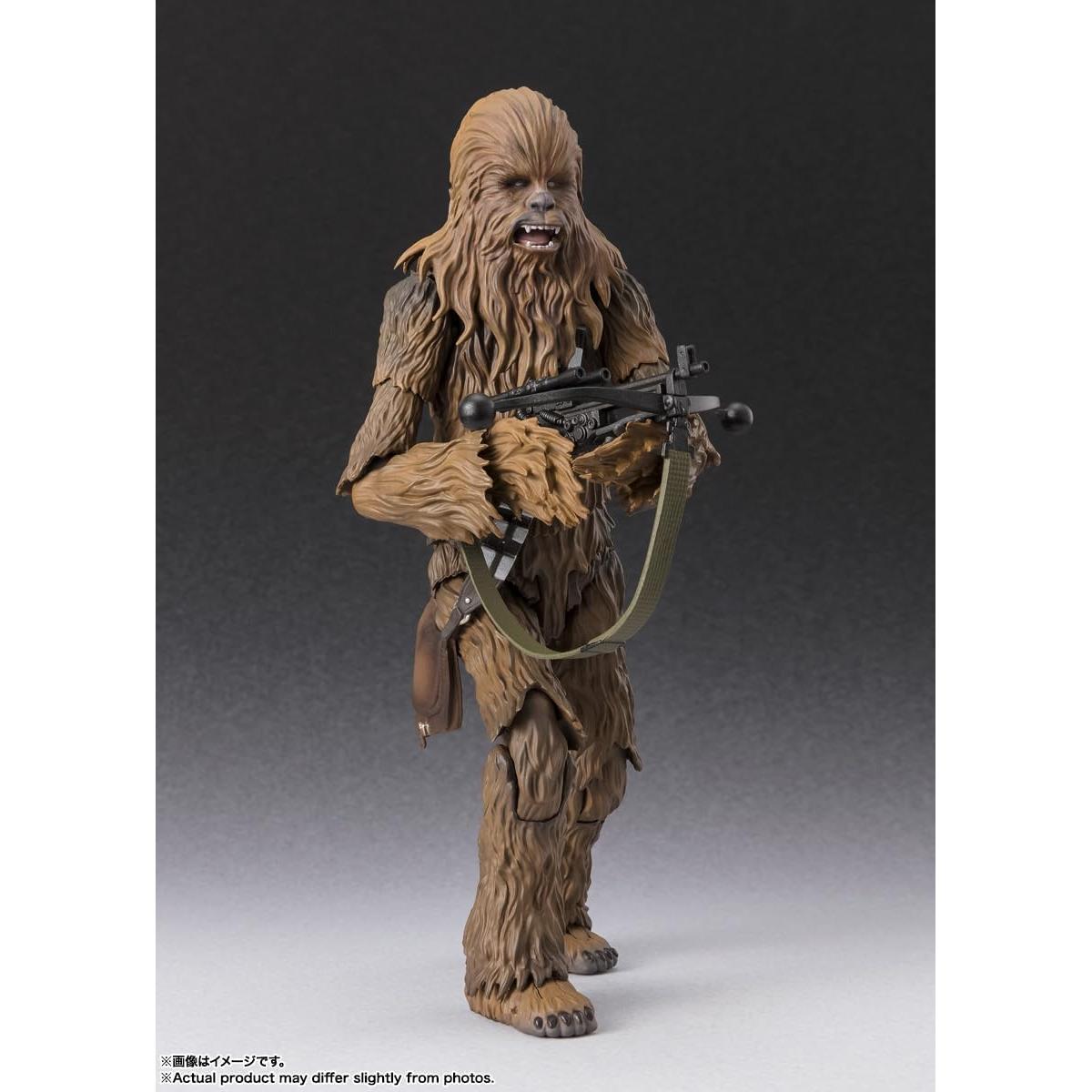 Figura de Acción Chewbacca S.H. Figuarts Bandai 18 cm Star Wars IV