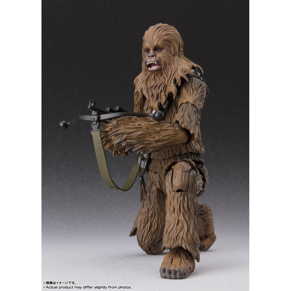 Figura de Acción Chewbacca S.H. Figuarts Bandai 18 cm Star Wars IV