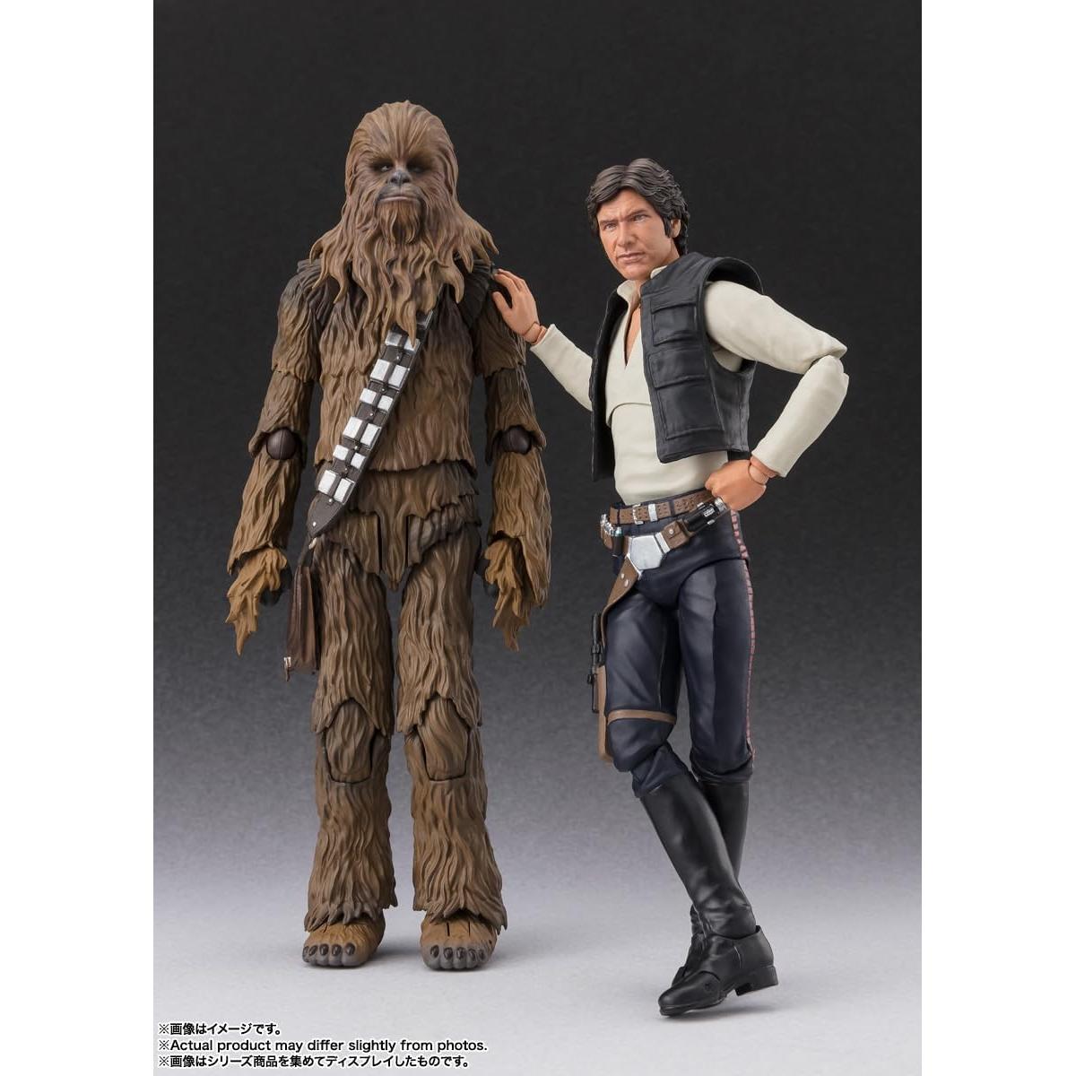 Figura de Acción Chewbacca S.H. Figuarts Bandai 18 cm Star Wars IV