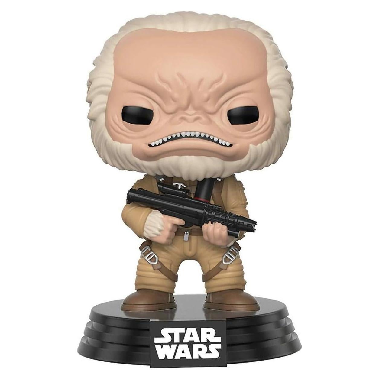 Figura Funko Pop Star Wars Rogue One Weeteef Cyubee 9.5 cm