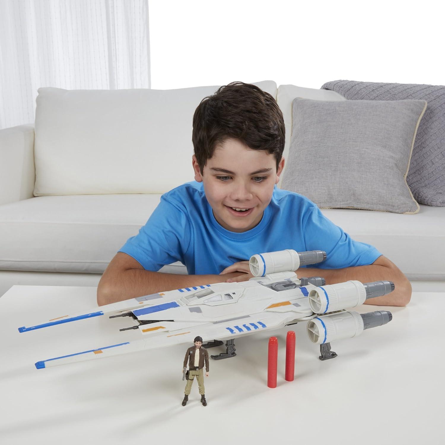 Nave Rebel U-Wing Star Wars Rogue One con Capitán Cassian Andor