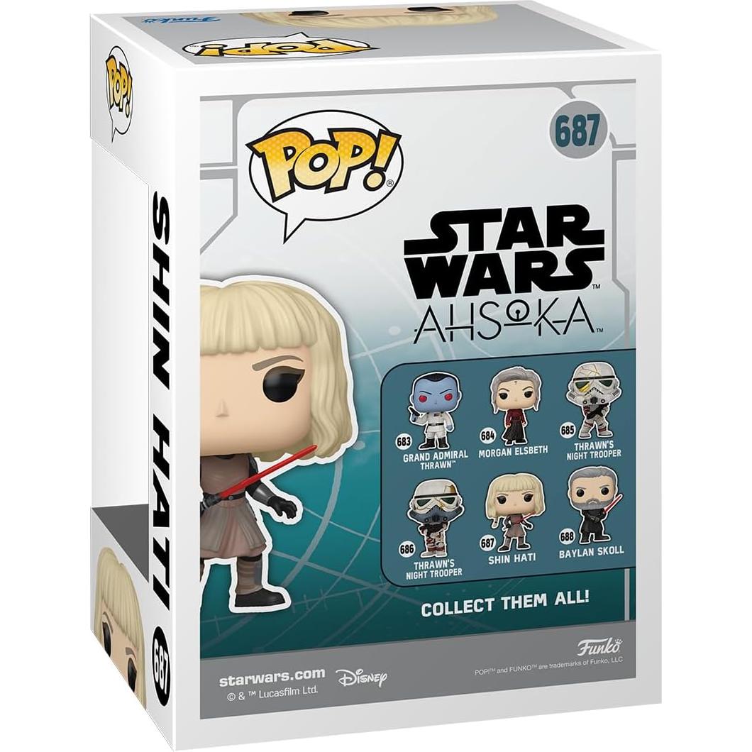 Funko POP! Star Wars Ahsoka Shin Hati - Figura de Vinilo 9.5cm