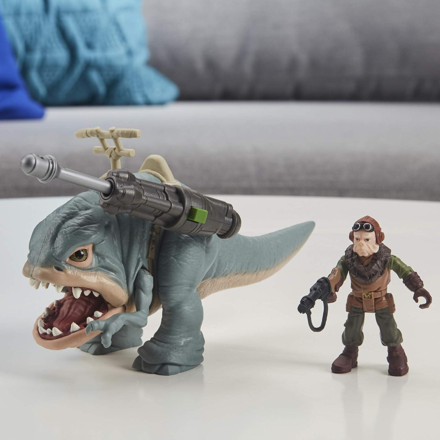 Figura Kuiil Star Wars con Blurrg 2.5" Hasbro para niños 4+