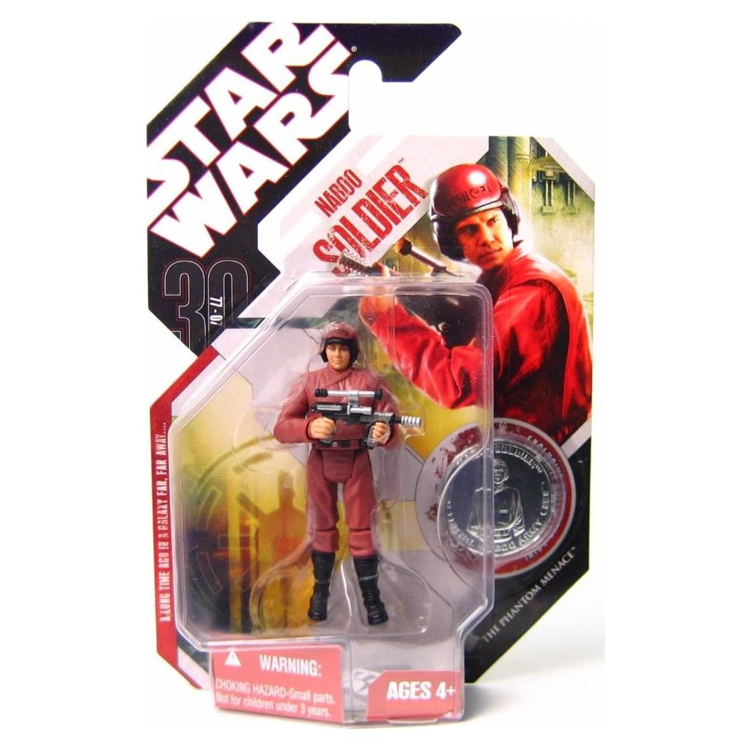 Figura de acción Star Wars Hasbro Soldado de Naboo 9.5 cm