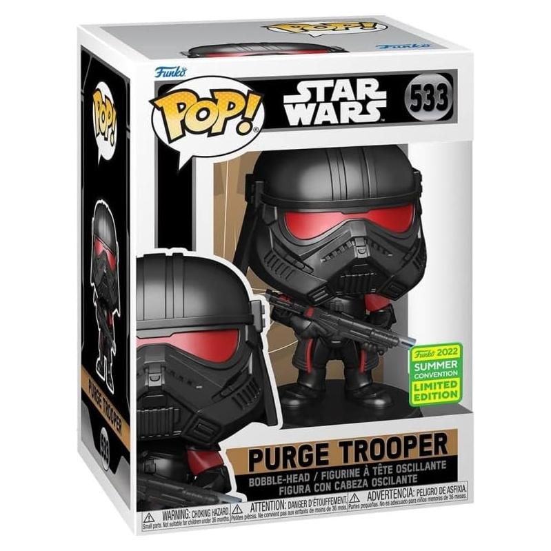 Figura de Acción Funko Pop! Star Wars Purge Trooper 9.8cm