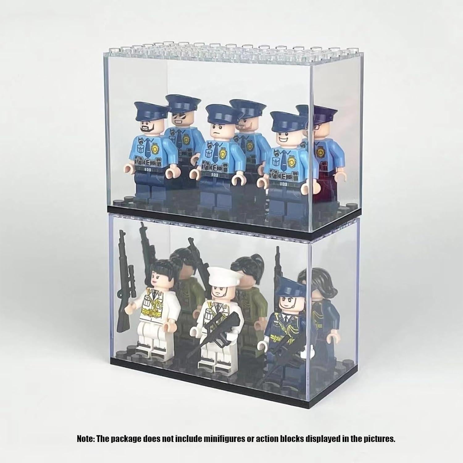 Estuche de Exhibición para Minifiguras Lego WMM - 6 Piezas